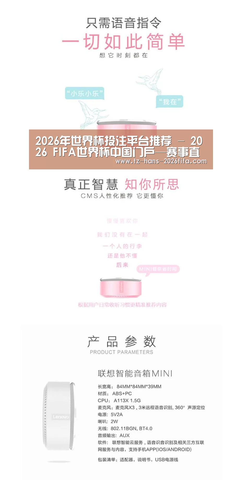 联想智能音箱MINI(图1)